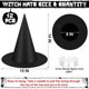 thumbnail image 2 of Sombreros de bruja colgantes Helimoto para Halloween, 2 of 3