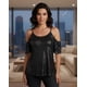 thumbnail image 3 of Blusa Mujer de Mangas Caídas con Lentejuelas Brillosas, 3 of 3