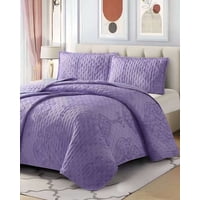Meipulis - Cobertor Colcha Quilt Tufting De Lujo Suave King