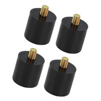 Ioensy - 4 Amortiguadores De Goma M8 Para Electrodomésticos, Compresores De Aire, Equipos De 3 X 3 Cm.