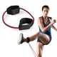 thumbnail image 1 of Banda de resistencia SPRI Xercuff para piernas, roja, con tobilleras antideslizantes, 1 of 6