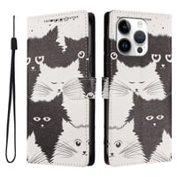 Foxdock Funda Tipo Cartera Para Iphone 15 Pro Max Con Soporte Y Correa – Diseño De Patrones Lindos