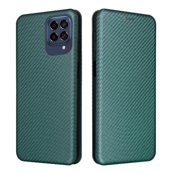 Funda Flip para FOXDOCK Samsung Galaxy M53 5G - Funda magnética de negocios, funda protectora delgada