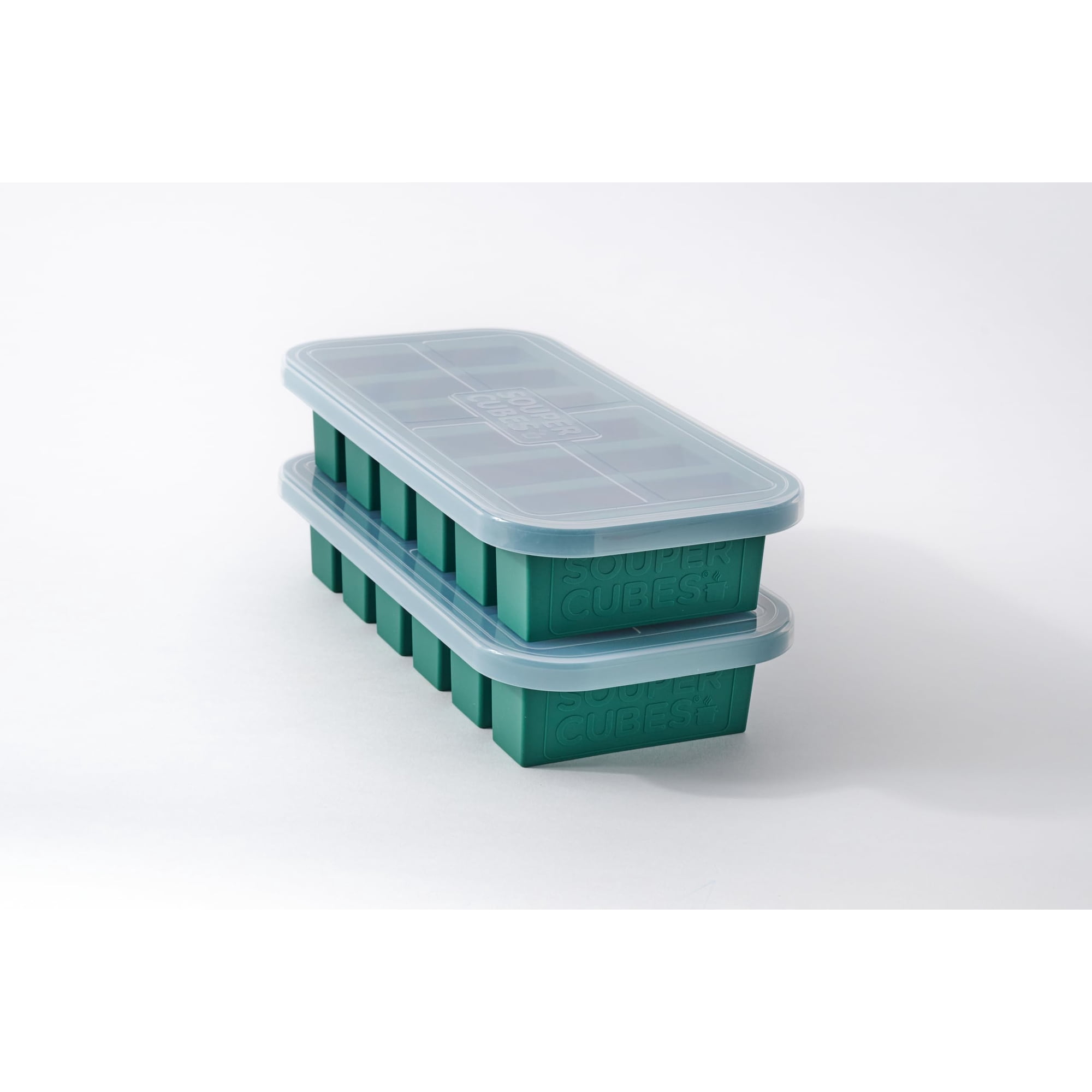 Moldes De Silicona Para Congelador Souper Cubes De 1/2 Taza, Paquete De 2