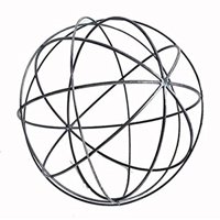 Bola Metálica Desma Group H5855 Multicolor 28 Cm