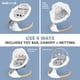 thumbnail image 5 of Baby Swing Jool Baby Nova Nature Electric con música Bluetooth, 5 of 6