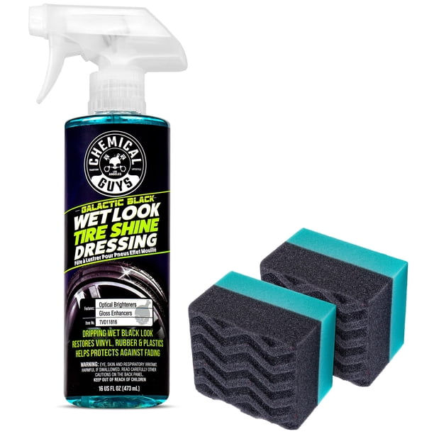 Almohadilla Tire Shine Dressing Chemical Guys Galactic Black de 473 ml o  ms | Lider