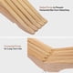 thumbnail image 4 of Perchas de madera ELONG HOME Solid, paquete de 20 unidades, para camisa, abrigo y vestido, 4 of 9