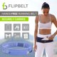 thumbnail image 2 of Cinturón FlipBelt para correr con cremallera, talla X-Small Bígaro, 2 of 7