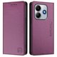 thumbnail image 4 of Funda Billetera con Soporte para Xiaomi Redmi Note 14 4G Bloqueo RFID Plegable Violeta, 4 of 6
