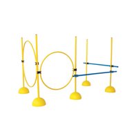 Sdmed - Circuito De Agilidad – 7 Vallas Con Base + 2 Aros + Clips – Mk-860-2