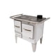 thumbnail image 3 of Cocina a Leña 3P modelo tradicional 65×46 Color Blanco, 3 of 3