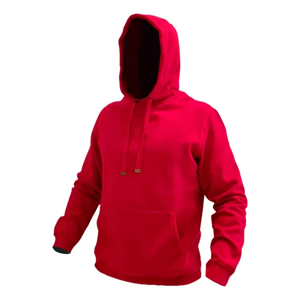 Polerón Hoodie Canguro Manga Larga Unisex Rojo