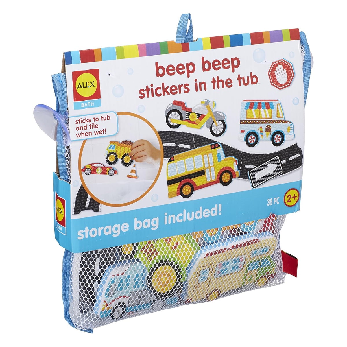 Stickers Vehículos Y Carreteras Para La Tina Alex