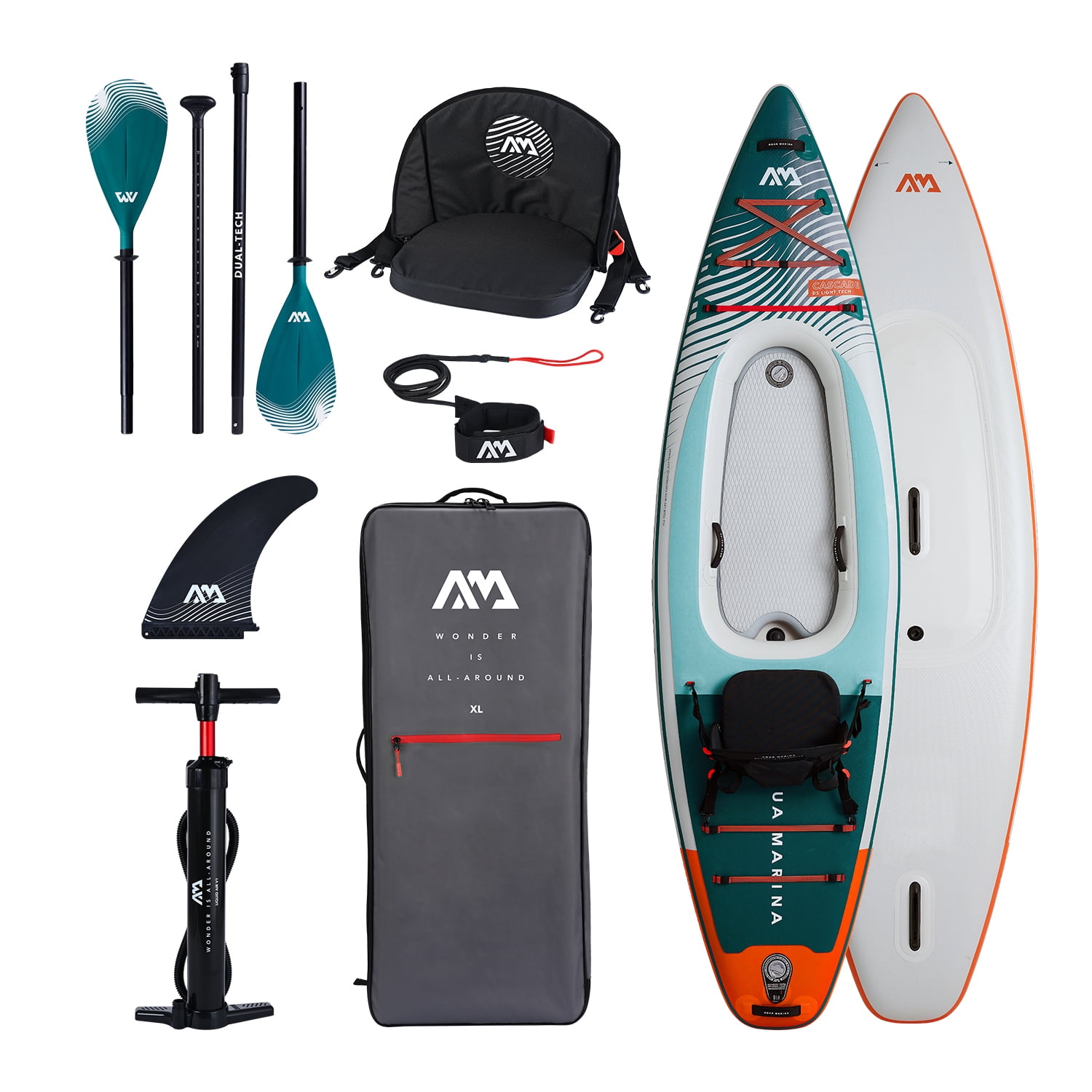 Sup / Kayak Inflable Híbrido Aqua Marina Cascade 11’2″