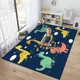 thumbnail image 2 of Alfombra Infantil Tiernos Diseños Decorativos 120x160cm Wym - 1.2 M - 1.6 M - Dino - Azul, 2 of 3