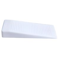 Genérico - Tope Tipo Cuña Para Puerta Blanco Mate