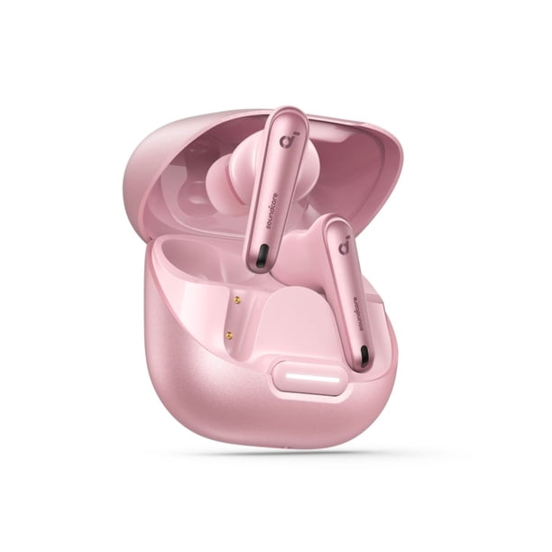 Audífonos In Ear True Wireless Noise Cancelling Liberty 4 NC Soundcore Bluetooth Rosa