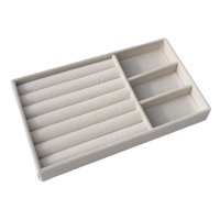 Magideal - Bandeja De Joyería Multifuncional Organizador Gran Capacidad Ahorro De Espacio Cajón Insertos Regalo De Cumpleaños Pulsera Soporte De Exhibición Para Estilo A