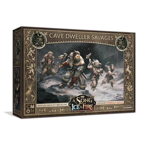 Miniaturas de mesa Cave Dweller Savages Unit CMON