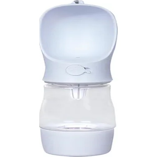 Genérico - Botella Agua Portátil Mascotas 258ml Color Blanco