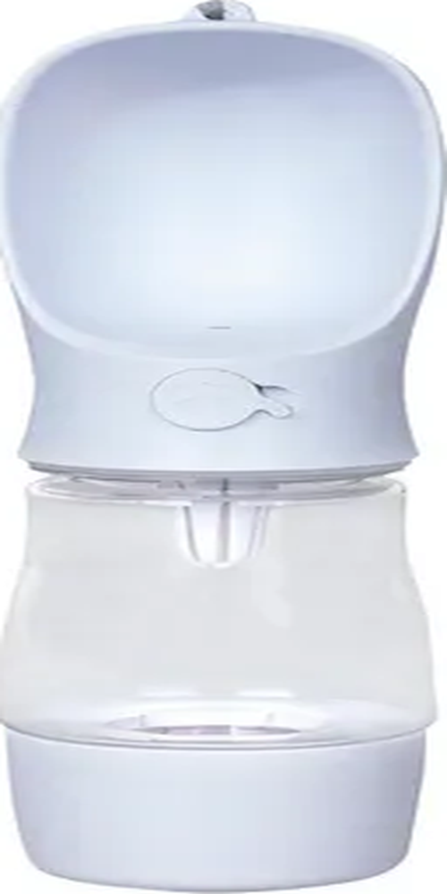 Genérico - Botella Agua Portátil Mascotas 258Ml Color Blanco