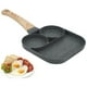 thumbnail image 1 of Sarten Mini 3 Compartimientos Divisiones Huevos PancakeS, 1 of 4