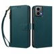 thumbnail image 1 of Funda Tipo Billetera para Motorola Moto G34 5G con Soporte y Bolsillo con Cierre Verde, 1 of 1