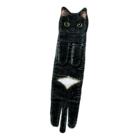 Magideal - Gato Toallas De Mano Divertidas Regalos De Cumpleaños Baño Toalla De Plato Secado De Manos Paños Colgando Absorbente Decorativo Accesorios Suaves Toal , F F