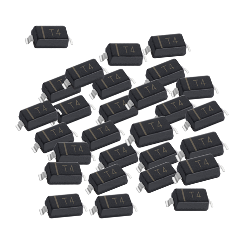 Ioensy - Kit De Diodos De Conmutación T4 Profesional De 100 Piezas In4148W 75V Para Computadoras Portátiles