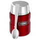 thumbnail image 1 of Termo Comida King Acero Inoxidable 470 Ml Rojo, 1 of 5