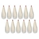 thumbnail image 1 of Señuelos De Pesca De Cola De Milano, Ligeros, Para Lubina, Bagre, Color Blanco, 12 Uds., 1 of 3