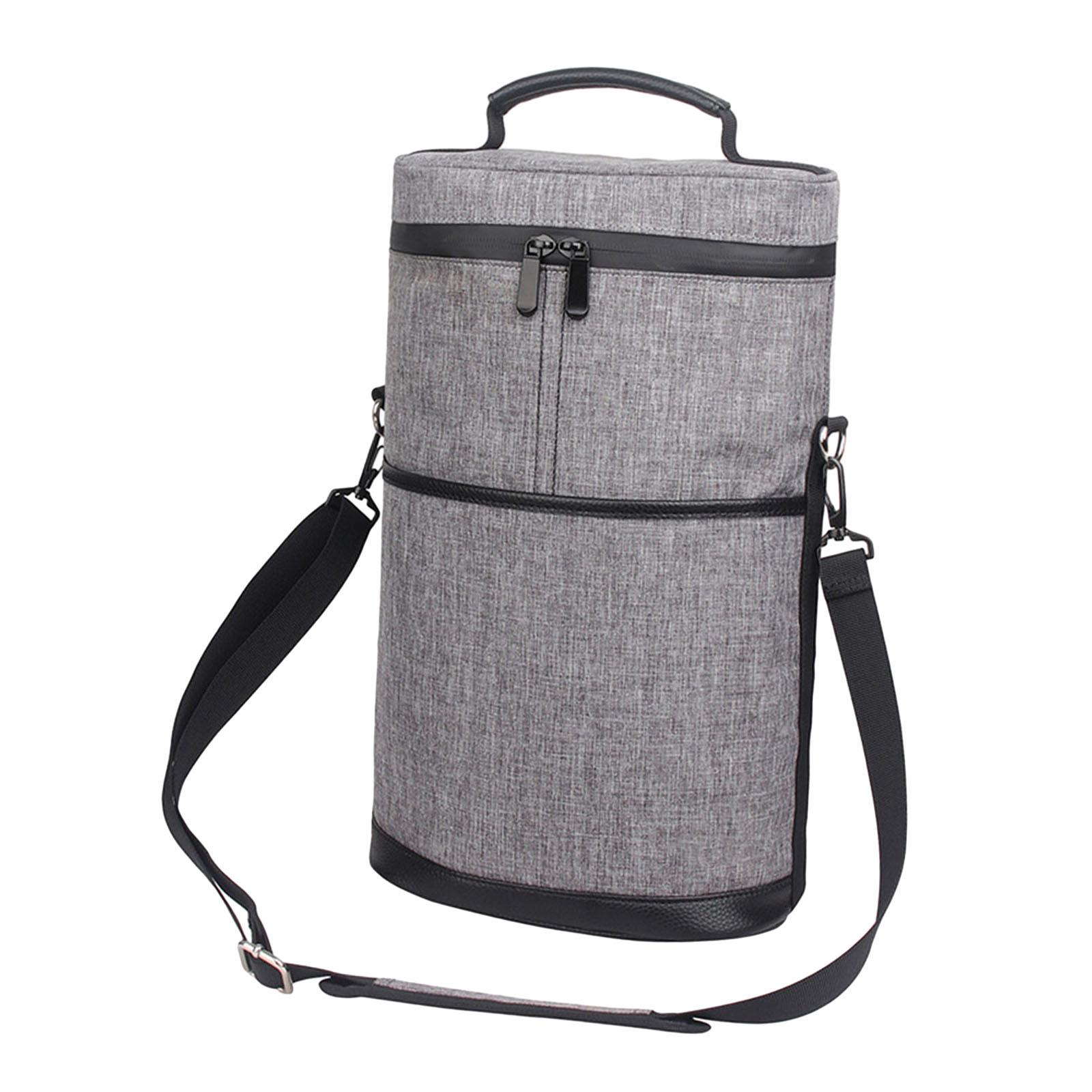 Ioensy - Bolsa Más Fresca Aislada Bolsa De Almuerzo Térmica Ligera Para Pescar Almuerzo Al Aire Libre Gris