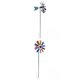 thumbnail image 2 of 2 Piezas Viento Spinner Jardín Molino De Viento Al Aire Libre Patio Césped Molinete Decoración, 2 of 3