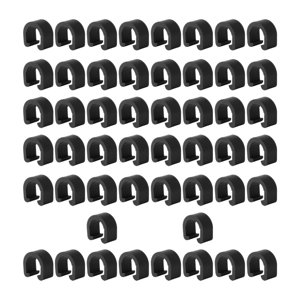 Ioensy - 50 Abrazaderas De Clip C Para Bicicleta, Herramientas De Reparación, Sujetadores De Línea De Cambio De Marchas De Repuesto