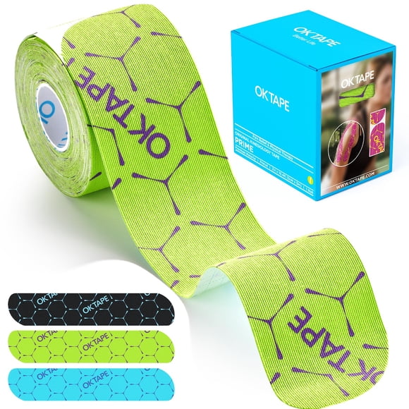 Kinesiology Tape OK TAPE Prime 5x25 cm Elasticidad Impermeable