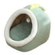 thumbnail image 4 of Cute Cave Bed Dog Warm With Ball Toy Sin Deformación Para Gatito Conejo Cachorro 35x35x31cm Verde, 4 of 5