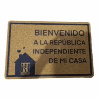 Genérico - Alfombra Limpia Pies Choapino Entrada Divertida