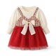thumbnail image 1 of Vestido Manga Larga De Tul Para Niñas Primavera Verano, 1 of 3