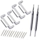 thumbnail image 3 of Kit De Adaptadores De Correa De Reloj De 22 Mm Para GW-M5610 110 100 G-8900 8900 Plata, 3 of 5