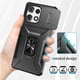 thumbnail image 3 of Funda Armada para Motorola Moto G Play 5G 2025 con Tapa Deslizante y Soporte Magnético Giratorio Negro, 3 of 5