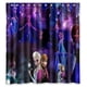 thumbnail image 1 of Cortina de ducha Frozen con ganchos (66 x 72 pulgadas), 1 of 3