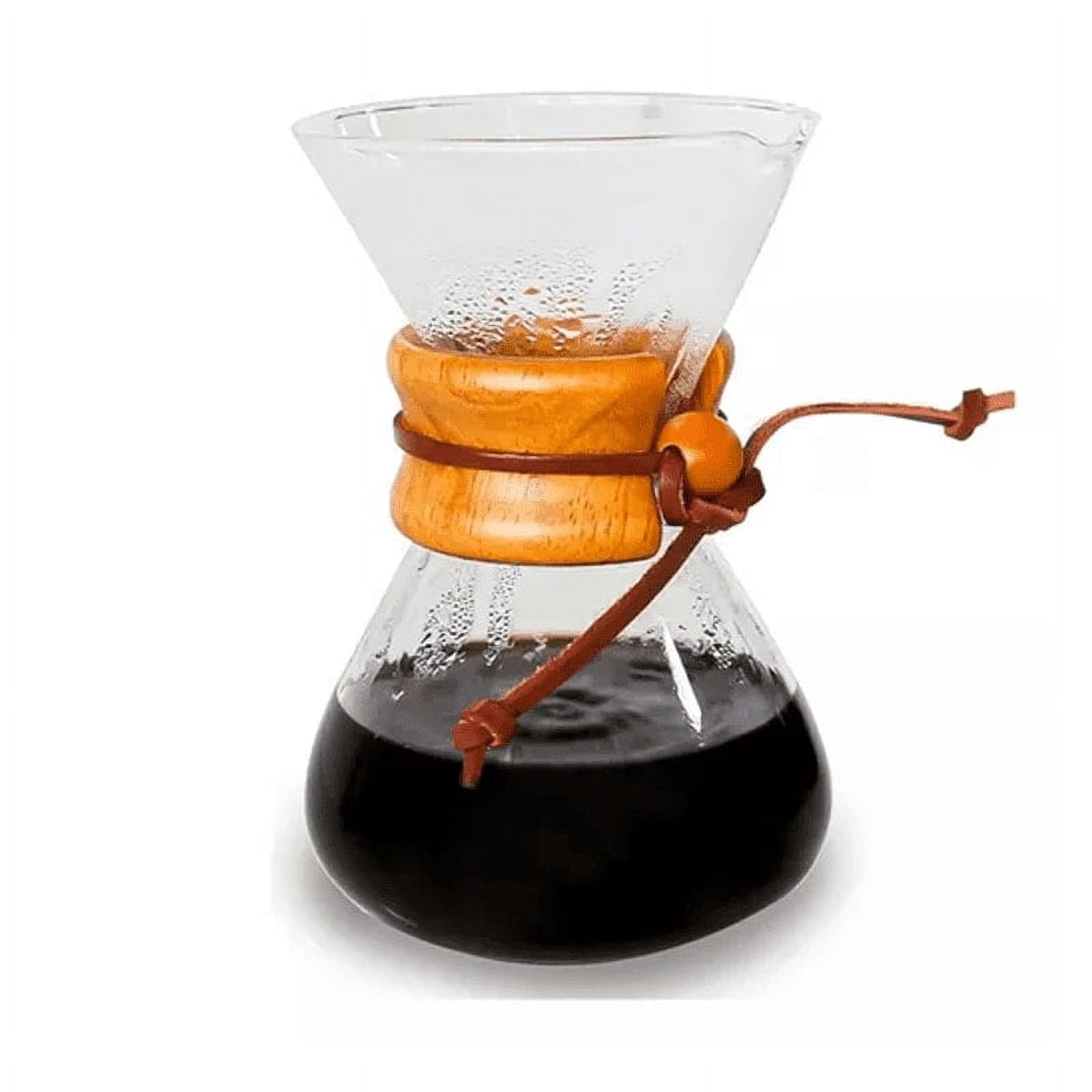 Genérico - Cafetera Manual Jarra De Vidrio 800ml Pour Over