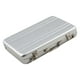 thumbnail image 2 of Maleta En Miniatura 1/12, Caja De Equipaje Decorativa, Pequeña Caja De Almacenamiento De Joyería Plateada, 2 of 5