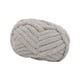 thumbnail image 5 of Hilo Grueso Y Grueso Para Hacer Tú Mismo Hilo Gigante Para Tejer Almohadón De Crochet Gris Claro, 5 of 5