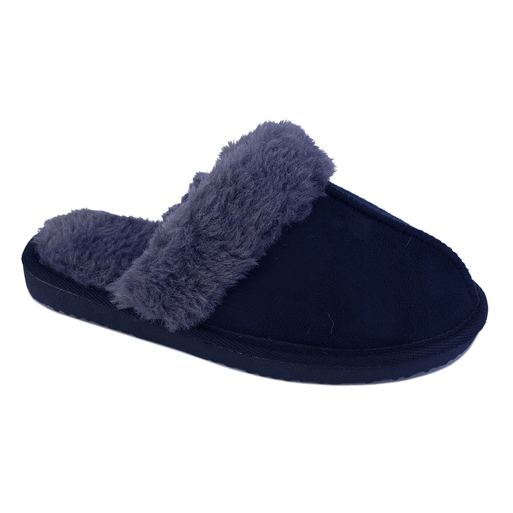 Pantufla Chalada Mujer Slipper-2 Negro Comfort