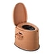 thumbnail image 5 of Inodoro portátil para exteriores, orinal móvil, cubo interior extraíble, inodoro de viaje, inodoro para acampar, para viajes, Camping, interior, hogar Caqui, 5 of 5