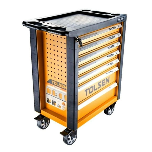 Gabinete Caja de herramientas metálico 7 bandejas 80307 Tolsen