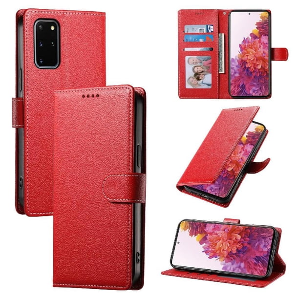 Funda para FOXDOCK Samsung Galaxy S20– Cuero Premium, 3 ranuras para tarjetas, Protección contra impactos