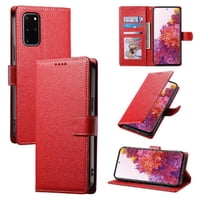 Funda Para Foxdock Samsung Galaxy S20– Cuero Premium, 3 Ranuras Para Tarjetas, Protección Contra Impactos